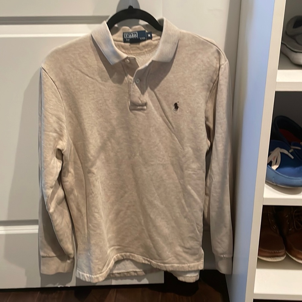 Long sleeve sweater shirt